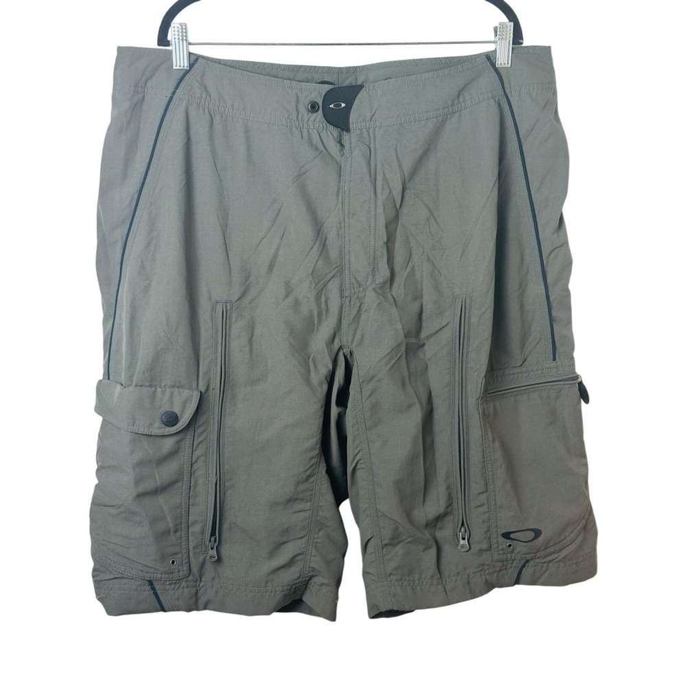 Oakley 90s Software Skull MTB Tactical Cargo Shorts XXL Padded